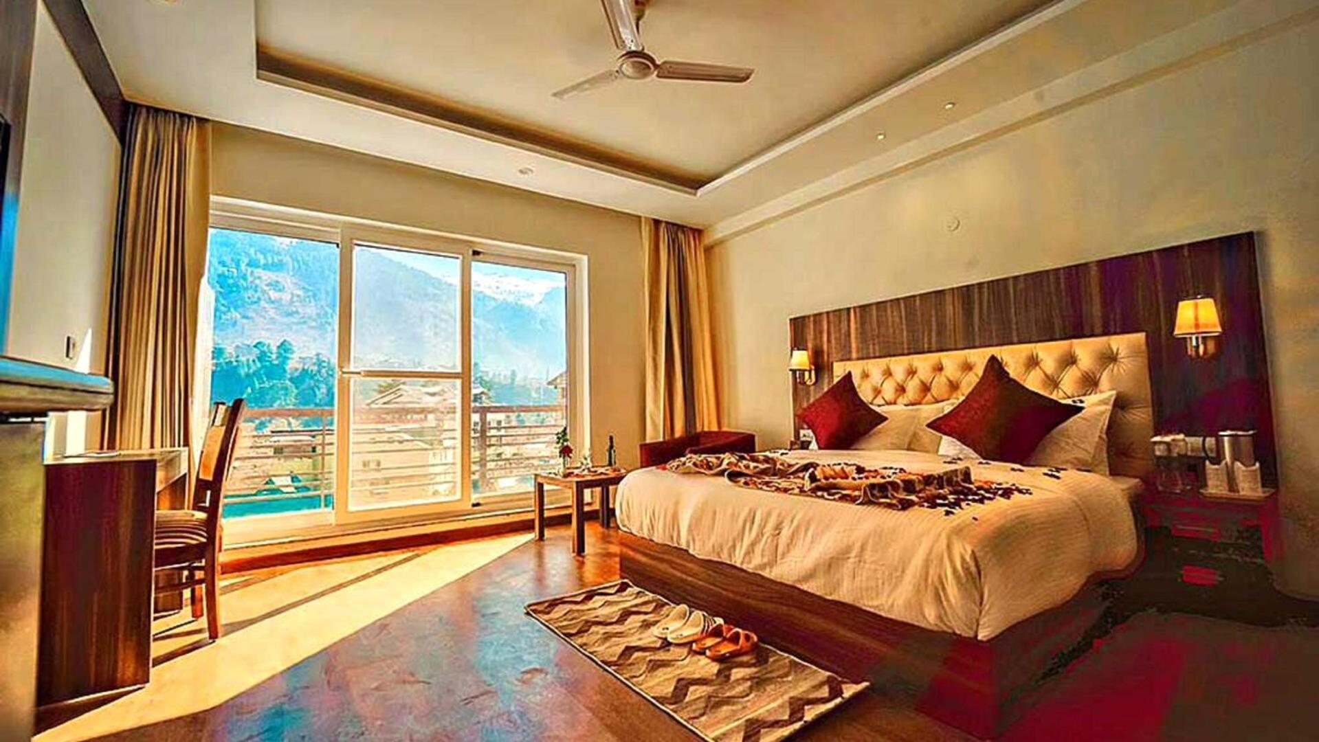 Simsa Heights Manali Hotel Ngoại thất bức ảnh